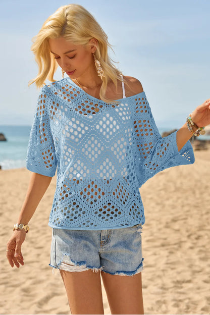 Coastal Muse Crochet Cover-Up