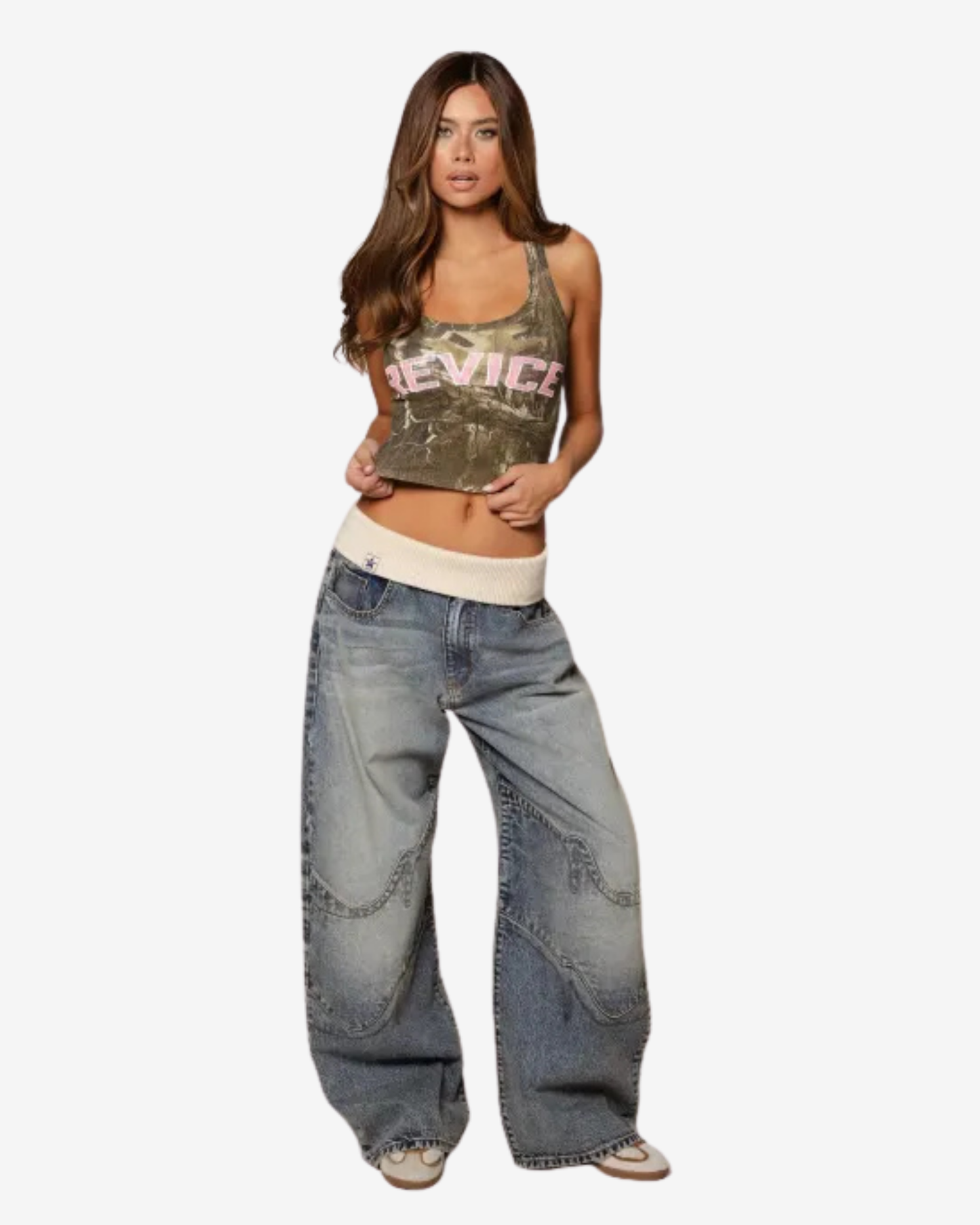 'Kenzie' Wide Leg Jeans